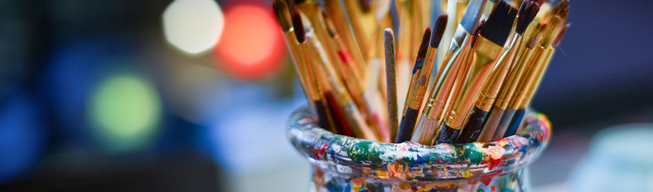 classes in visual arts, painting, ceramic, beading in the Montgomery County, PA area