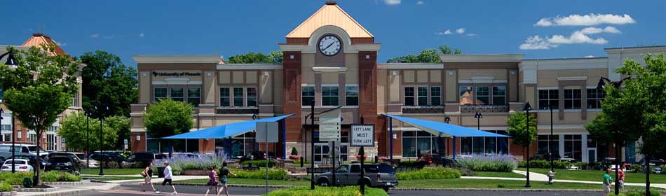 An open-air shopping center with great shopping and dining, many family activities in the Montgomery County, PA area