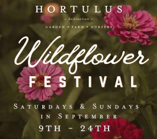 Stroll the wildflower wonderland, craft hand-tied bouquets, snap photos, buy flower crowns, and relish live music, cocktails & treats. Enjoy kids' crafts, petting farm, garden shop, and yard games at the festival, celebrating wildflower beauty.