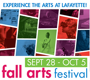 The Arts at Lafayette is hosting an arts-packed week from Sept. 28 through Oct. 5, 2024, around campus. There will be a reading by award-winning novelist Susan Choi, jazz at Williams Center for the Arts, Lafayette musicians playing in Porchfest, faculty performances, plus a show by three-time Grammy nominee saxophonist Lakecia Benjamin.