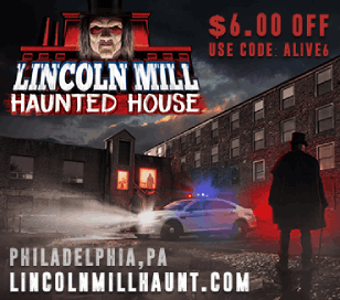 Lincoln Mill Haunted House is a high-intensity, story-driven attraction located inside the historic Lincoln Mill in Manayunk, Philadelphia. Guests are drawn into a dark, immersive narrative brought to life through detailed environments, live scare-actors, special effects, and immersive storytelling. Visitors become part of the story as they descend into the twisted world of Lincoln Mill.