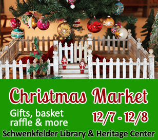 The first weekend in December is the annual Christmas Market featuring an overflowing shop filled with holiday décor, special Pennsylvania themed items, and fun and original gifts for children and adults. We will also be hosting special artisans bringing their handmade wares to our Market. Holiday music will set the scene.