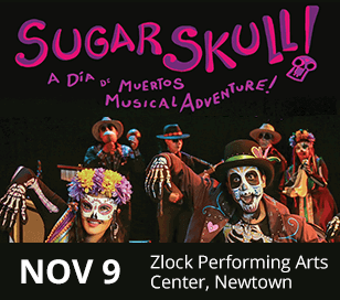 SUGAR SKULL! is a joyous, heartfelt adventure that delves into the rich, tuneful traditions of Día de Muertos. Featuring a company of gifted musicians and dancers, this colorful stage production is the perfect entertainment for youth and family audiences alike.