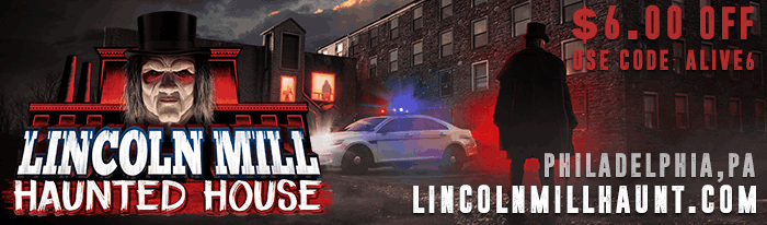 Lincoln Mill Haunted House is a high-intensity, story-driven attraction located inside the historic Lincoln Mill in Manayunk, Philadelphia. Guests are drawn into a dark, immersive narrative brought to life through detailed environments, live scare-actors, special effects, and immersive storytelling. Visitors become part of the story as they descend into the twisted world of Lincoln Mill.