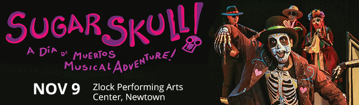 SUGAR SKULL! is a joyous, heartfelt adventure that delves into the rich, tuneful traditions of Día de Muertos. Featuring a company of gifted musicians and dancers, this colorful stage production is the perfect entertainment for youth and family audiences alike.